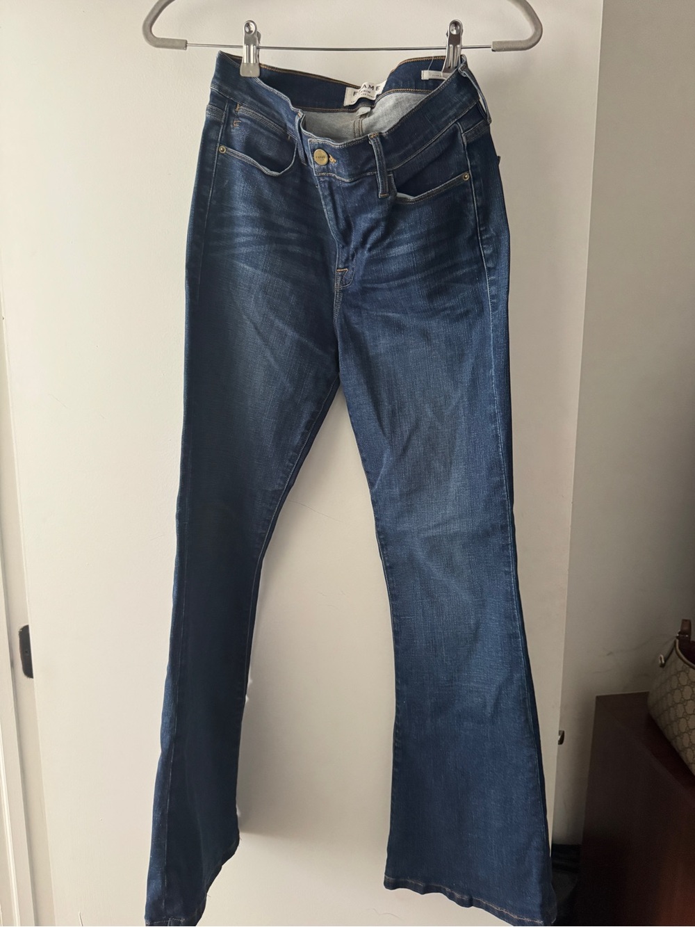 Frame Le high rise flare jeans